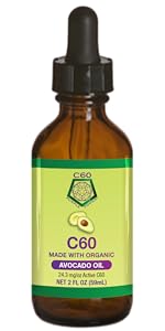 carbon 60 oil mct coconut organic human consumption fullerene endurance adults athletes fitness 