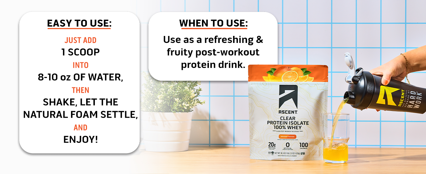 clear whey protein