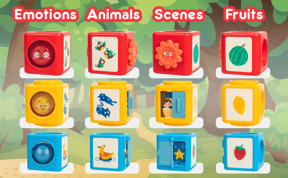 Vanmor Sorting, Stacking & Plugging Toys, 612 Months Educational Toys