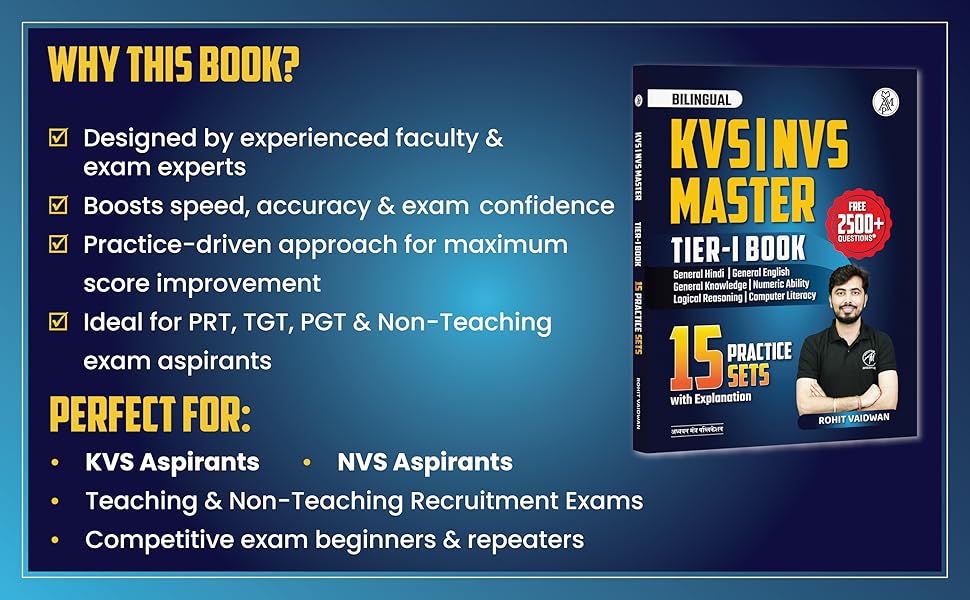 The Perfect Book for PRT/TGT/PGT & Non-Teaching Aspirants!
