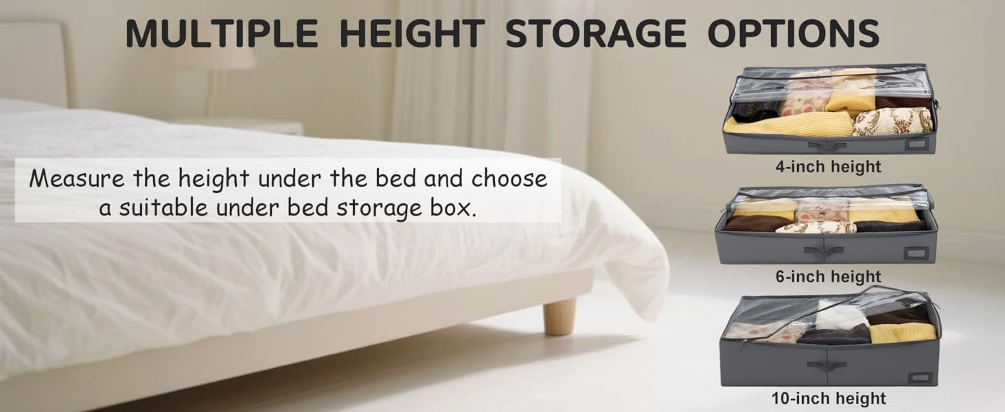under bed storage
