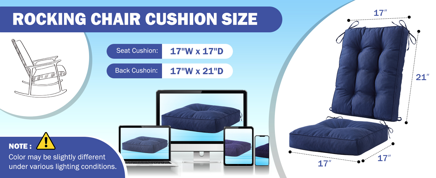 rocking chair cushions