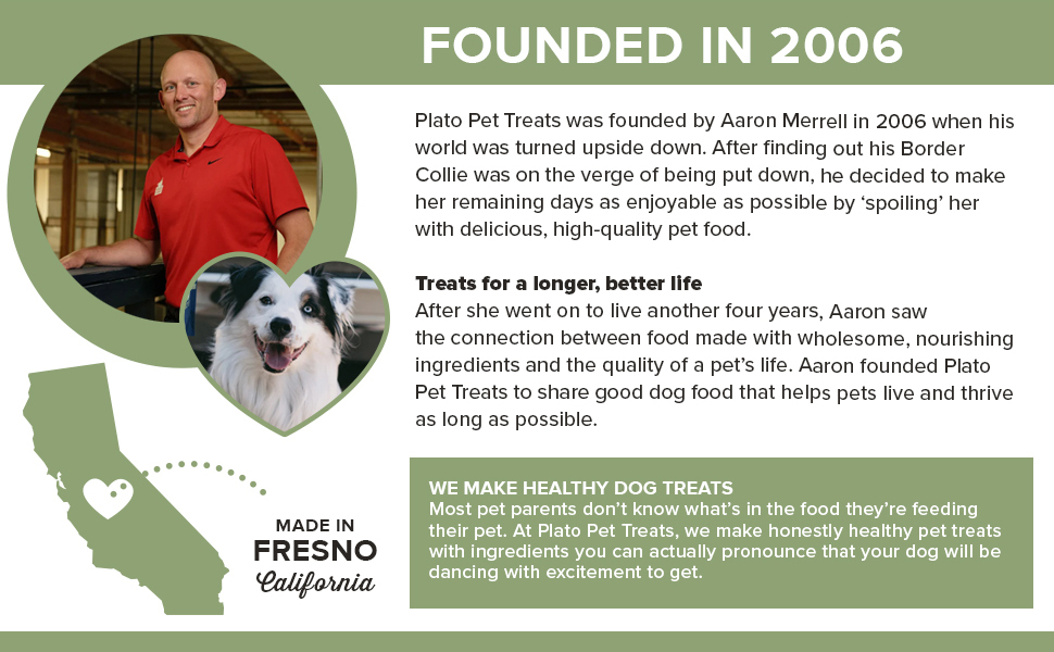 Plato pet treats dog food topper - air-dried Chicken with Goat Milk treat with collagen