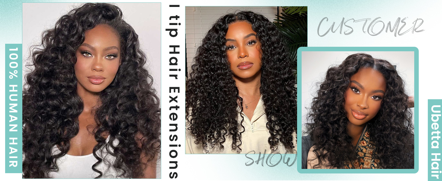 micro loop hair extensions real human hair i tips for women