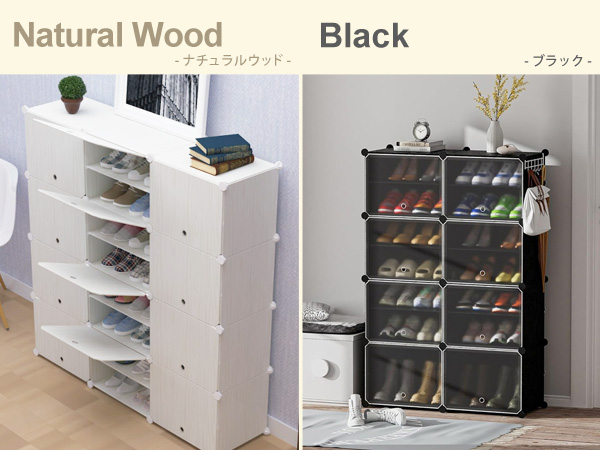 Amazon｜SunRuck サンルック 組み立て式 シューズボックス 収納