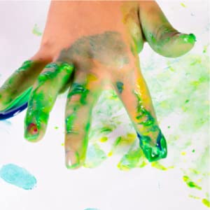 Funto Washable Finger Paint for Kids, Safe & Non-Toxic Finger Painting for Toddlers 1-3, Bath Paint, Toddler Art Painting Supplies, Kids Age 1 2 3 4 5 6+, 10 Assorted Colors(2.1 fl.oz) 19 bright colors