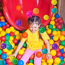 Ball Pit Balls 100 Count 8 Colors