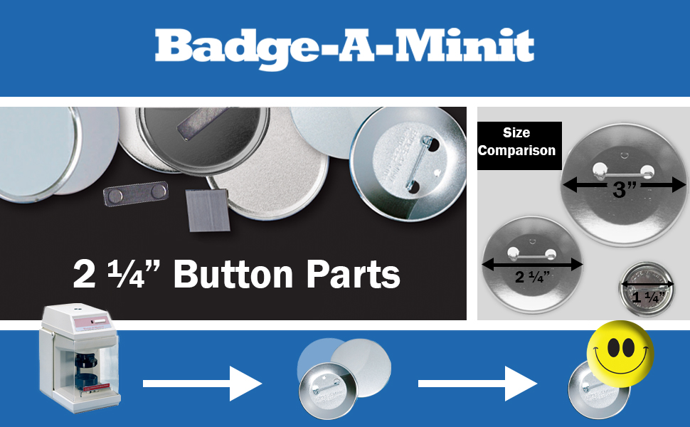 BadgeAMinit 3080B 2 1/4" Genuine BadgeAMinit