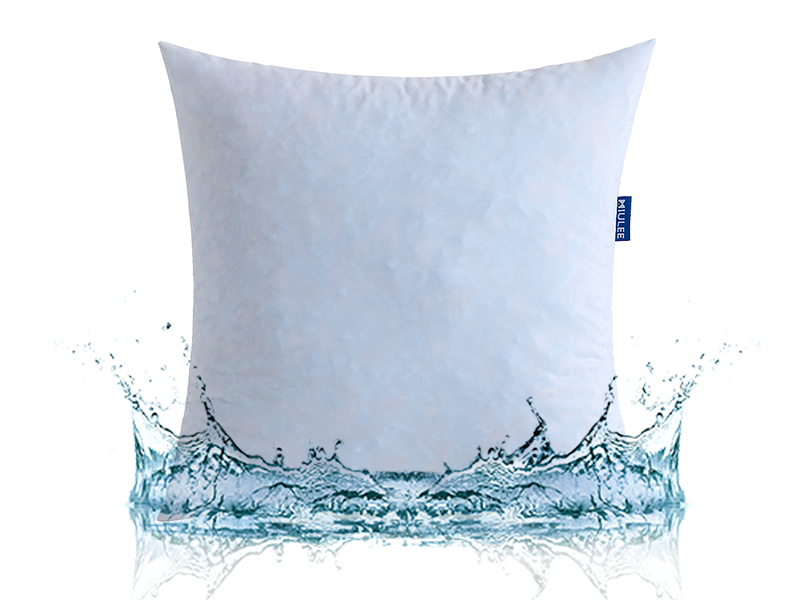 MIULEE Outdoor Throw Pillow Insert, 12x20 Inch Decorative Shredded Memory Foam Throw