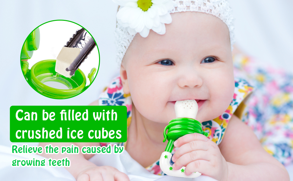 baby fruit food feeder pacifier