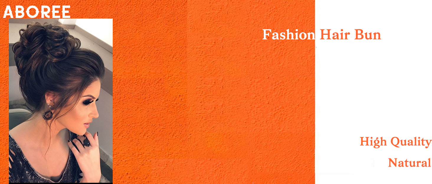 Hair Bun Hairpieces Scrunchies Donut Hair Extensions Synthetic Fiber