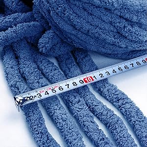 Country Blue Bulky Chunky Chenille Yarn for Hand Knitting  
Country Blue Extra Bulky Chunky Yarn for DIY Blankets  
Coun C9266253 66d9 4a21 85e4 3ad1040b3750. CR0,0,1600,1600 PT0 SX300 V1