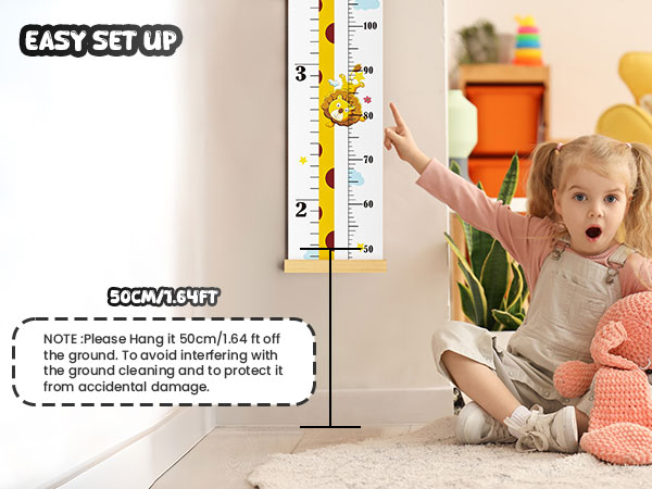 kids height wall chart