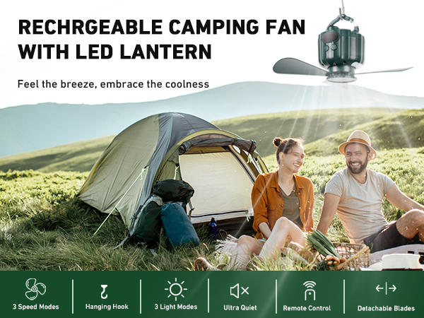 ceiling fan for pop up tent
