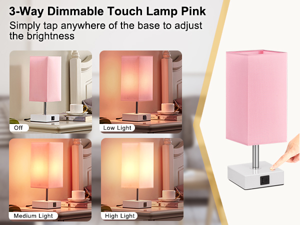 pink lamp