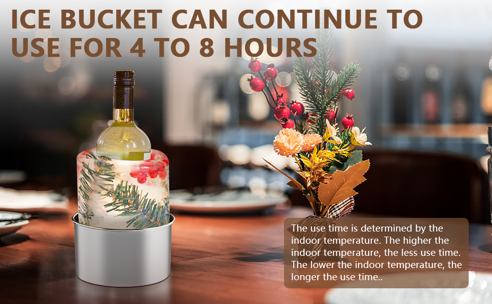 Champagne Ice Bucket, Wine Chiller Ice Mold, Diy Kinds of Ice Buckets You Like