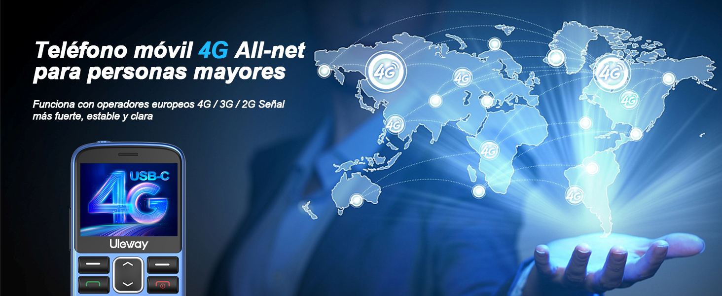 telefono 4g para mayores