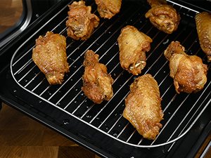 ninja combi multicooker cooking chicken drumsticks chicken breast chicken thigh using reusable rack
