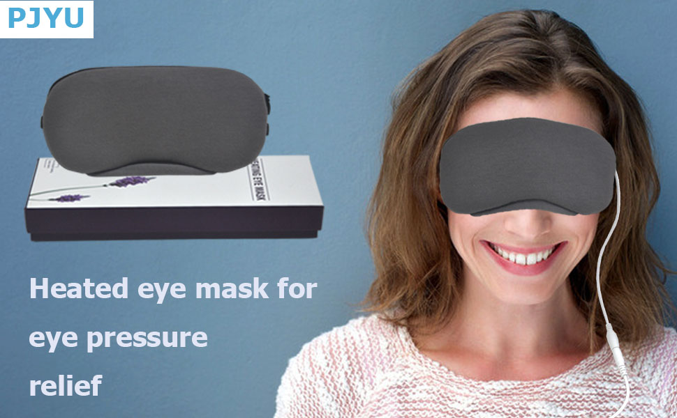 Heated Eye Mask for Dry Eyes and Blepharitis Treatment, PJYU Warm Eye