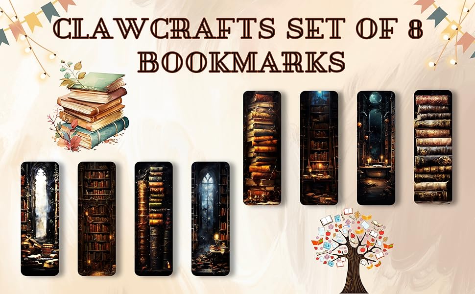 Exquisite Set of 10 Mandala Design Bookmarks