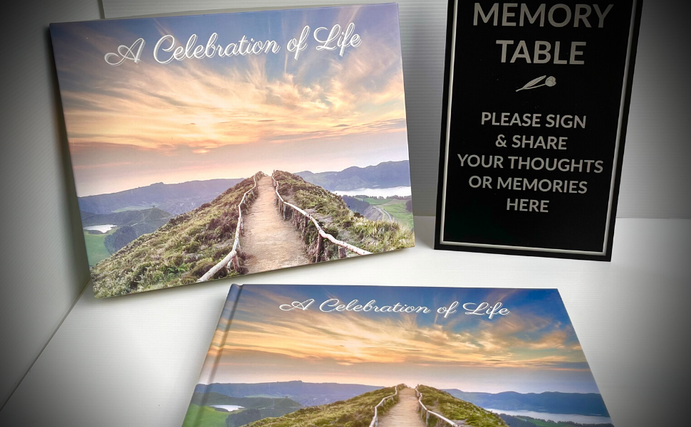 Funeral Guest Book Memorial Guest Book Guest Book for