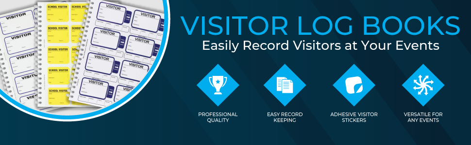 visitor log books