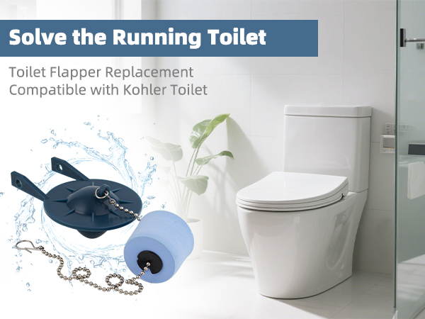Hibbent 2 Pack Toilet Flapper 2 Inch, Toilet Tank Flapper Hibbent 2 Pack Toilet Flapper 2 Inch, Toilet Tank Flapper