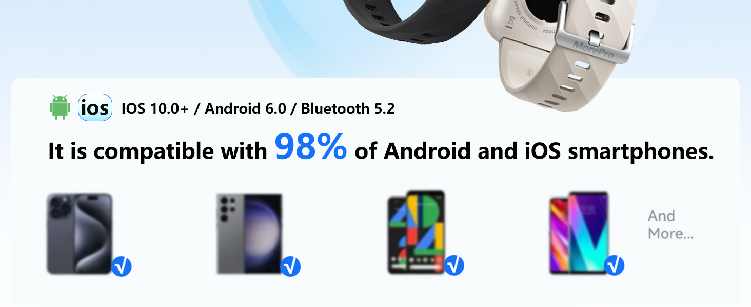 iOS 및 Android Smart Watch