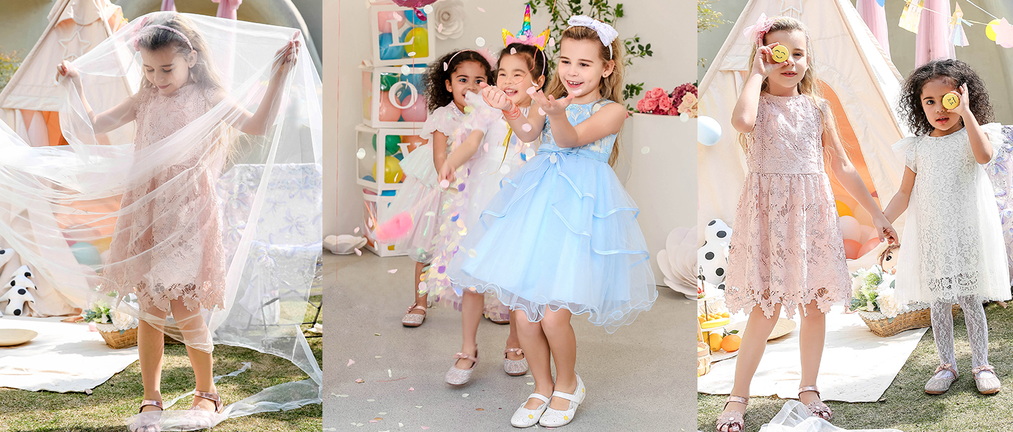 girls lace dress
