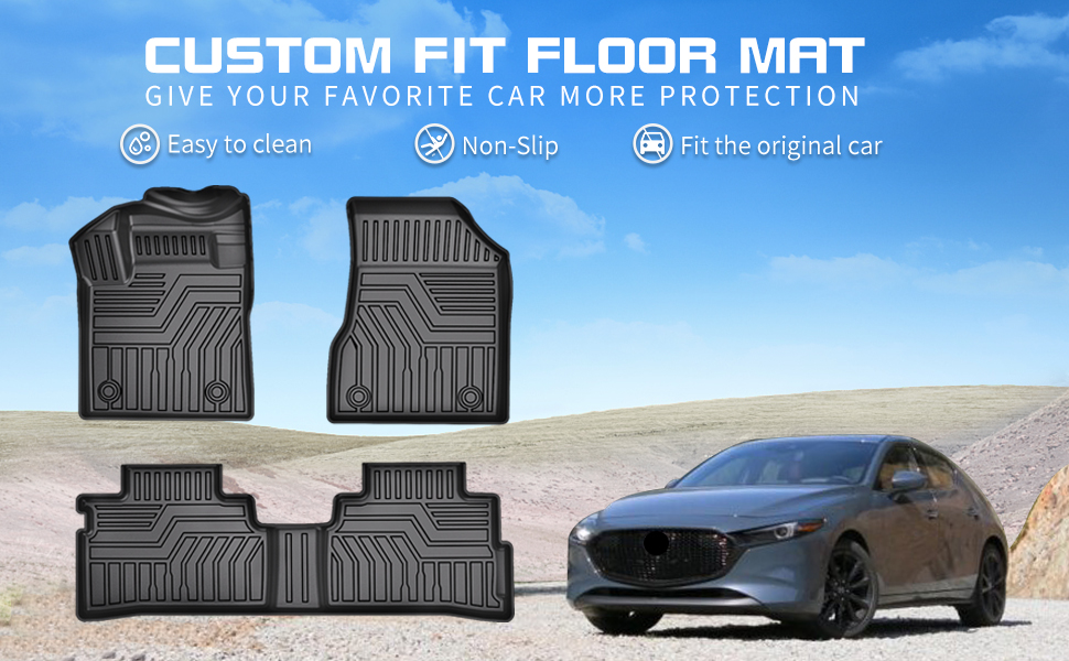 TTX LIGHTING Floor Mats for Mitsubishi Outlander 2022 2023