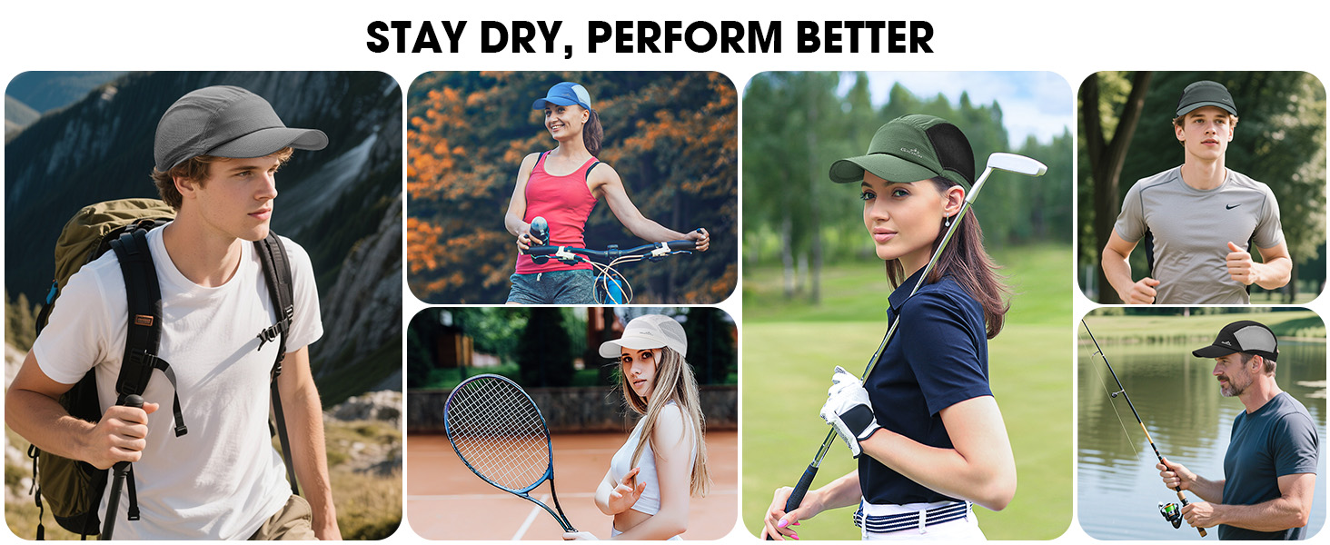 STAY DRY, PERFORM BETTER