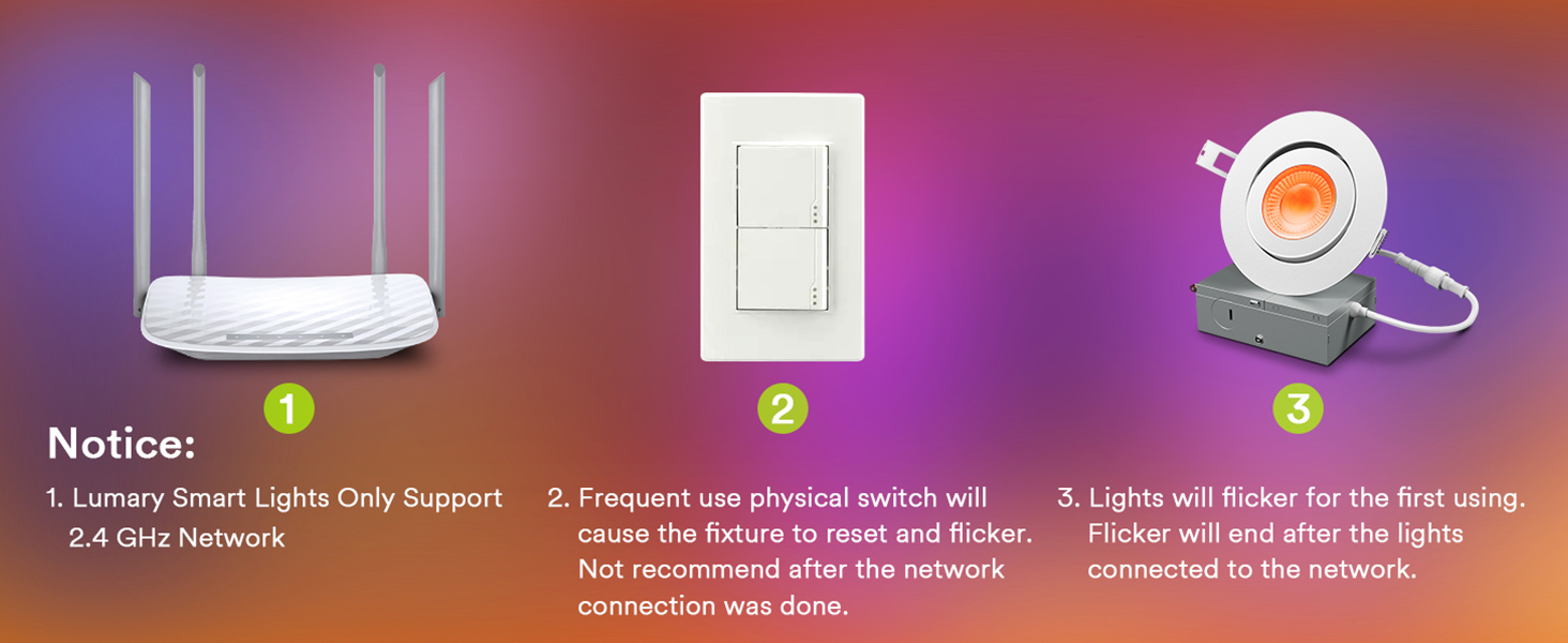 lumary gimbal lights