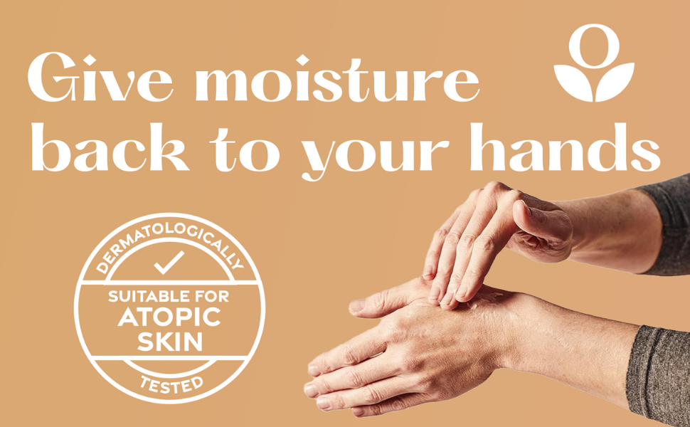moisturize your hands