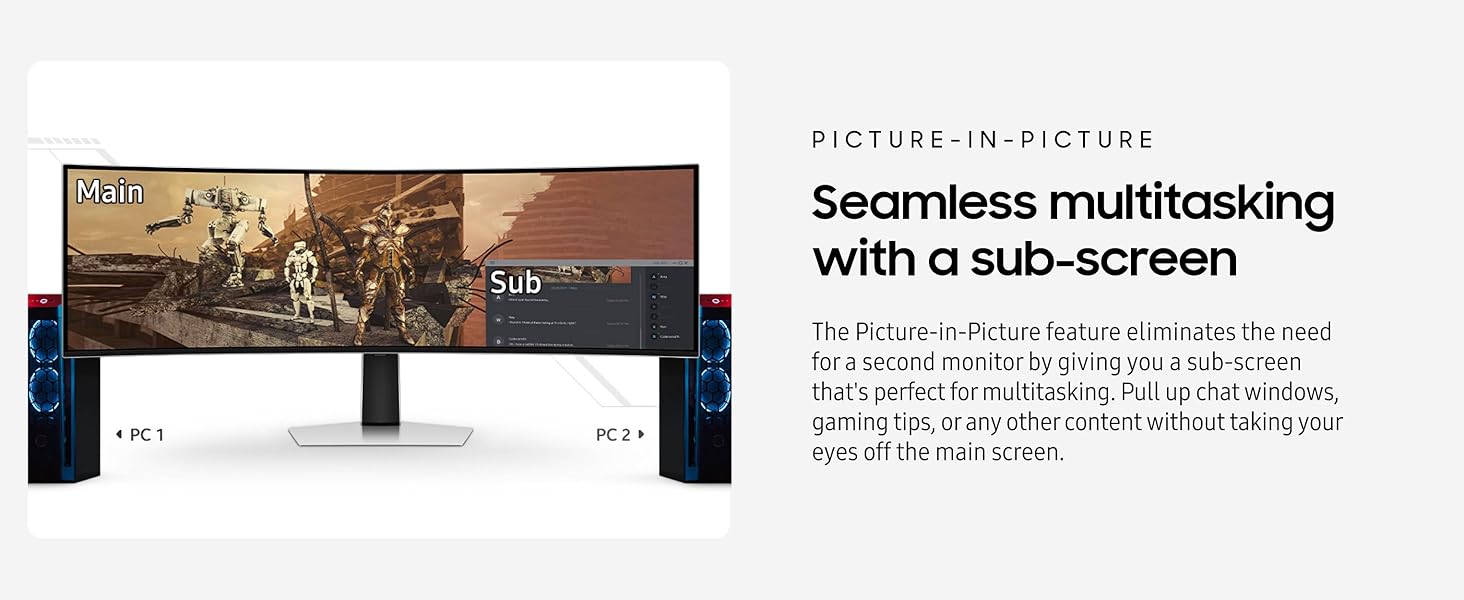 Samsung 49 inch Odyssey OLED G93SC Curved Gaming Monitor