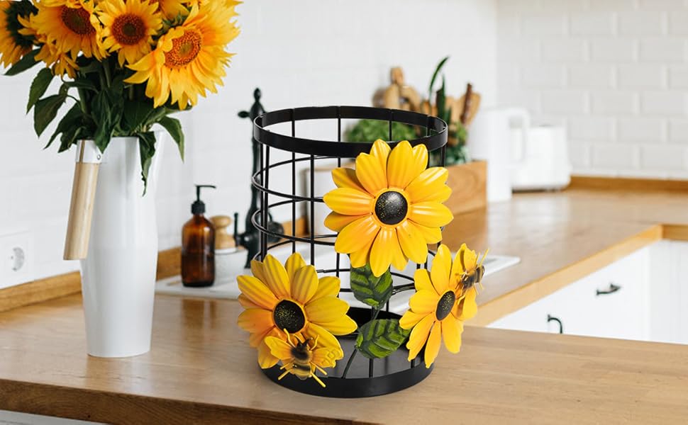 sunflower kitchen decor