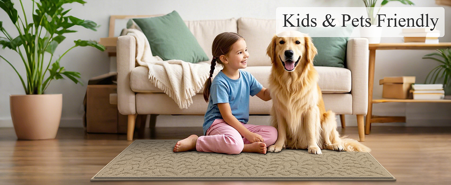 Kids and pets friendly