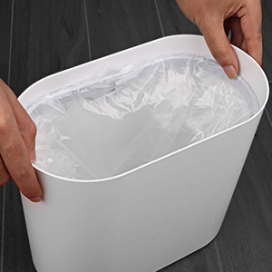 easy to set the garbage bag