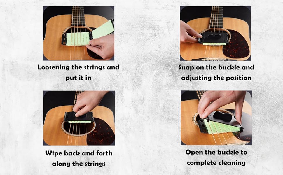 Tentogala 3in1 Guitar Humidifiers Acoustic, 10 Pcs Guitar