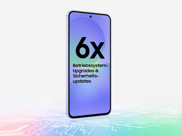 Bis zu 6 OS-Upgrades inklusive ab globaler Markteinführung