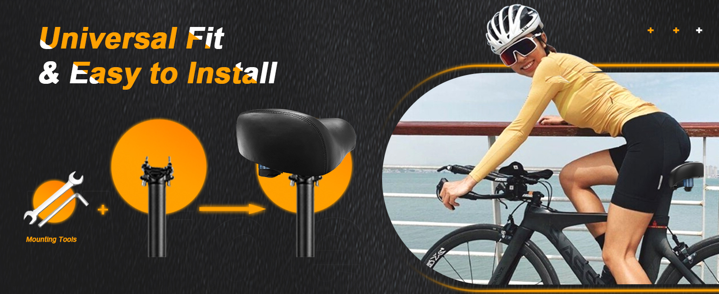 noseless bike seat