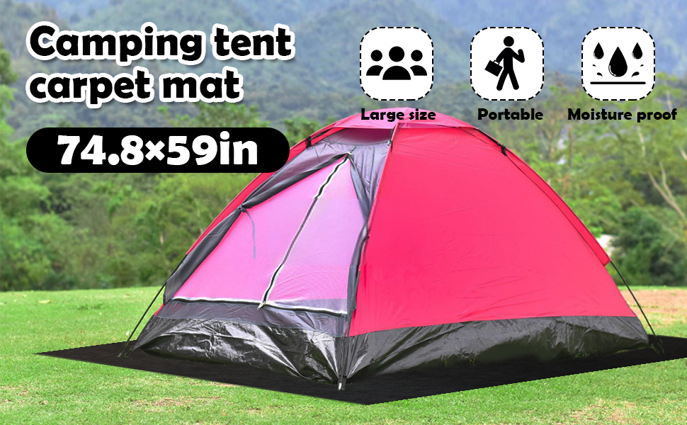 【色:320Tent-Waterproof-Carpet】Longeek キャン 色:320Tent-Waterproof-Carpet】Longeek キャン