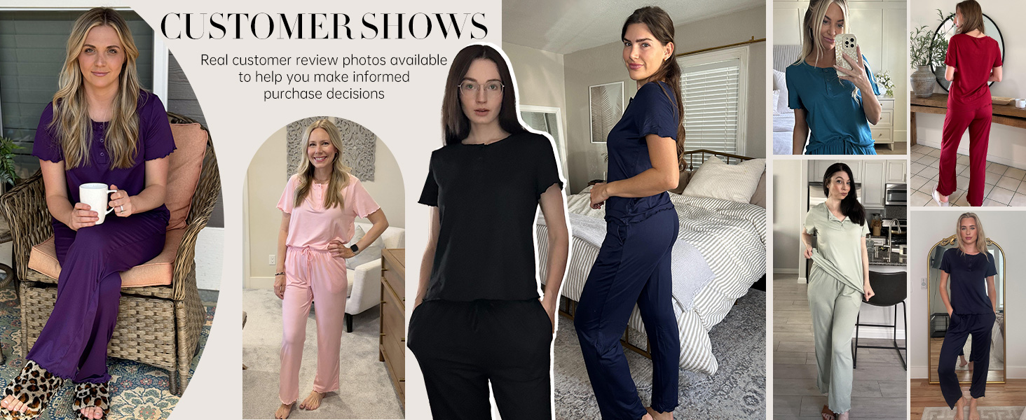 pajamas sleepwear women's pajama sets pajama sets for women 2 piece pj pants women short sleeve