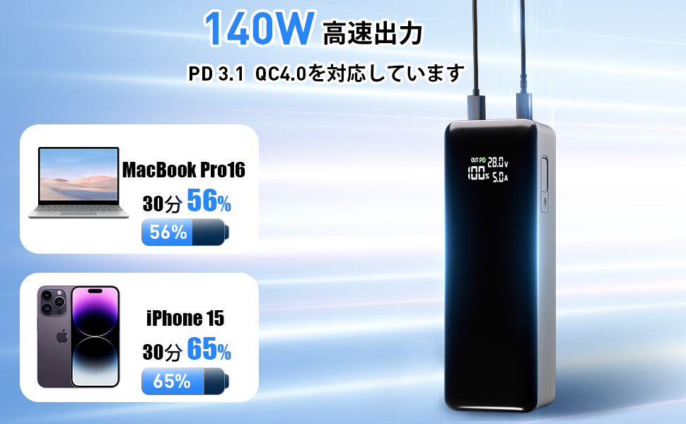 モバイルバッテリー 大容量