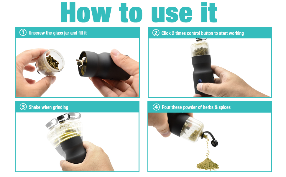 Electric Spices Grinder Cone Roller Loader Dry Fresher