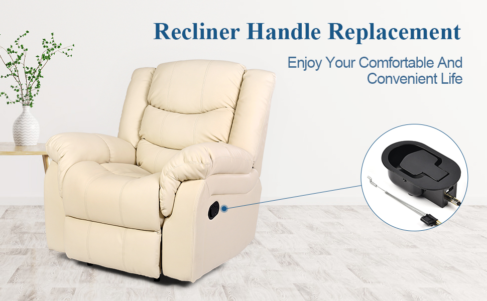 Universal Metal Recliner Pull Handle Replacement Parts with