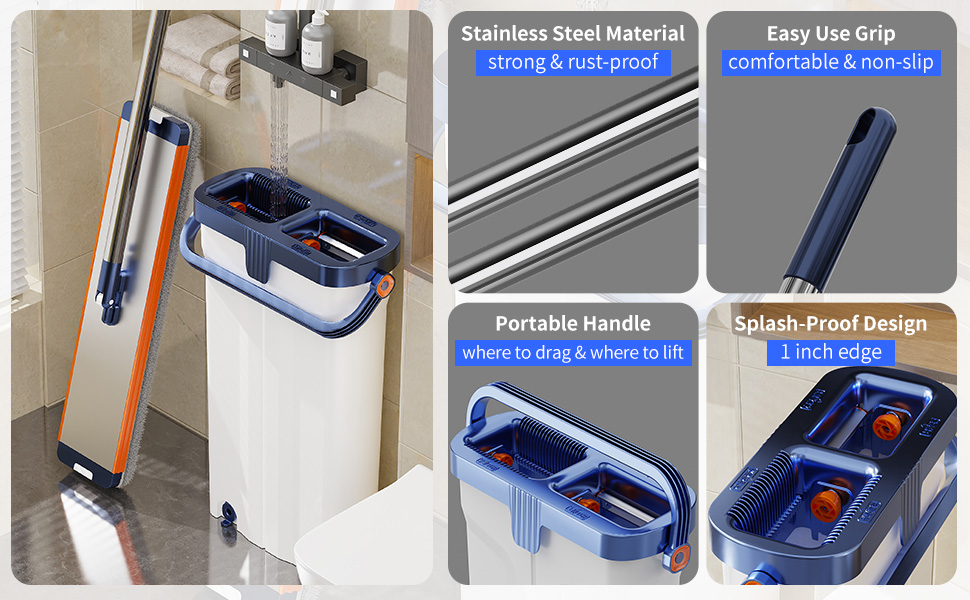 mop bucket with wringer