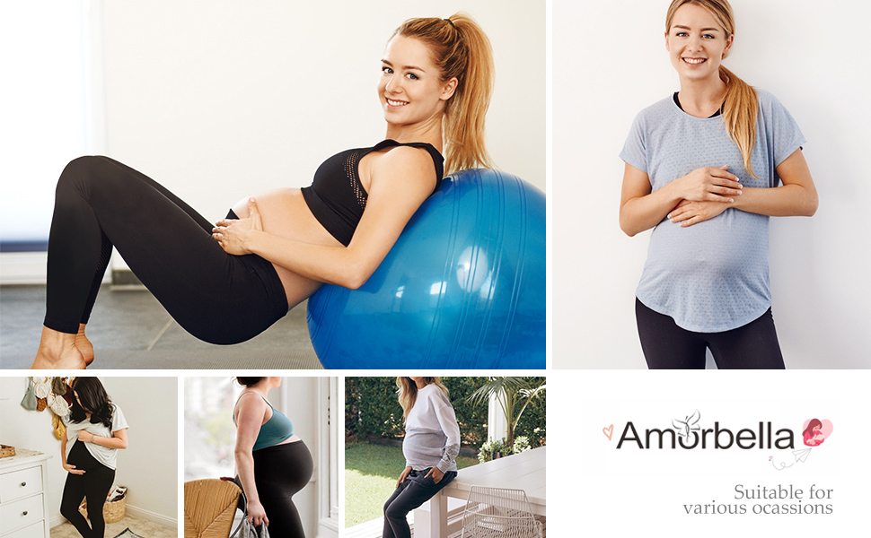over bump maternity leggings