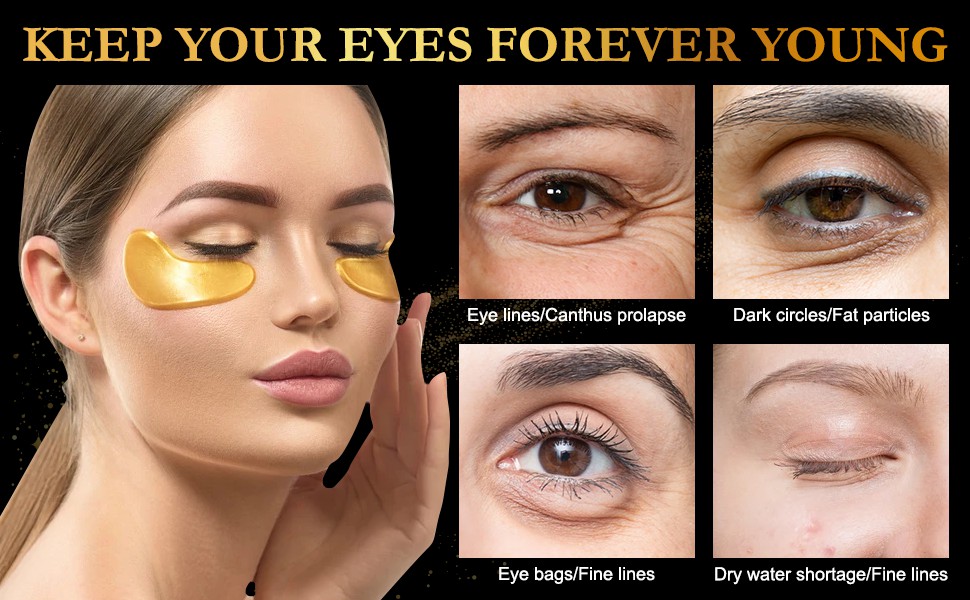 augenpads gegen augenringe