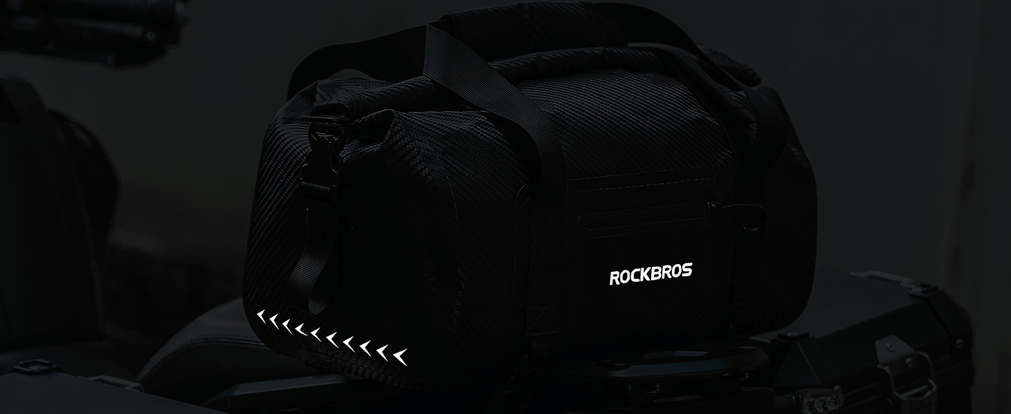 Motorcycle travel dry duffel bag