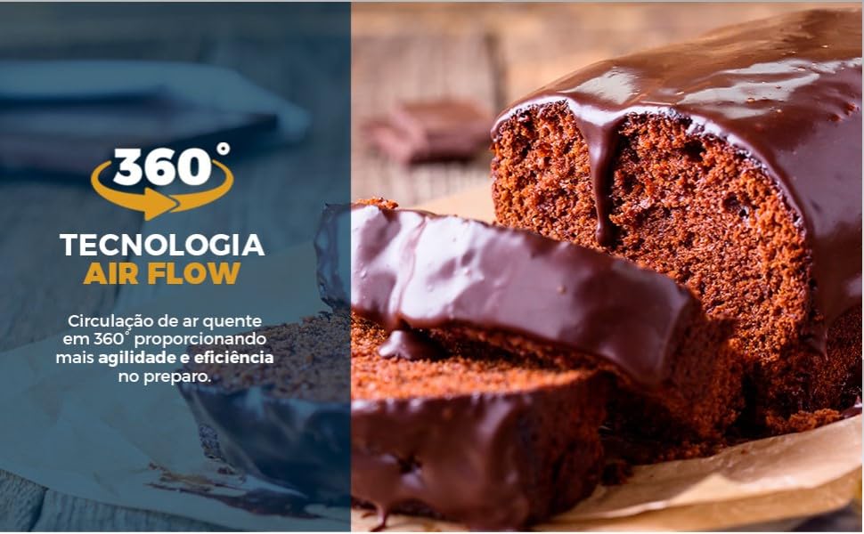 Fritadeira Air Fryer 5L Britânia BFR40PI 